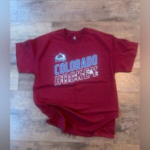 NHL Colorado Avalanche Hockey Red T-Shirt